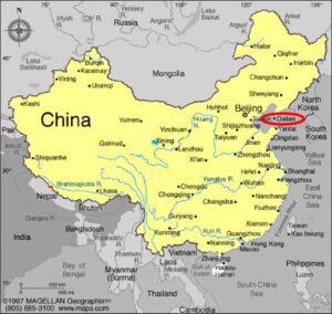 map of china