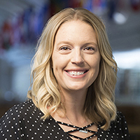 Portrait of Mary Blair.