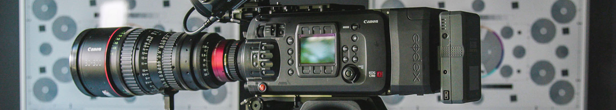 Canon video camera.