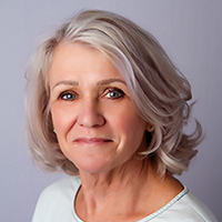 Portrait of Kay Osborne.