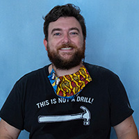Portrait of Taylor Stevenson.