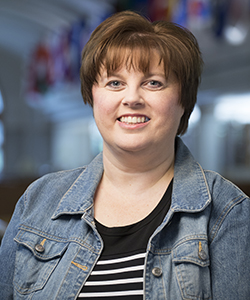 Portrait of Kim Pearson.