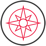 Logo for the Compass Center.