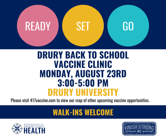 Back to School Vaccination Clinic.