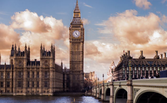 Photo of Big Ben in London during sunset